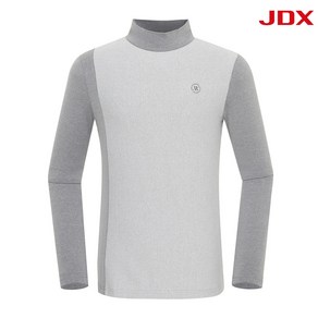 [[JDX] NC 일산] 남성 JDX 23' F/W 배색 스트라이프 하이넥 티셔츠 X2TLU3470MG