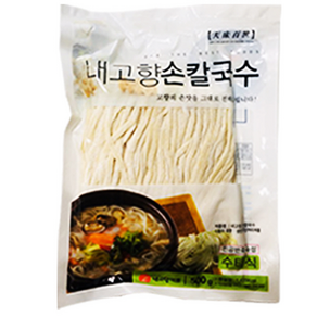 (내고향) 손칼국수500g 칼국수면 생칼국수 수타칼국수, 500g, 1개