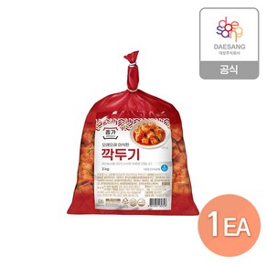 종가 깍두기 3kg, 1개