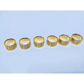 퀼트나인 골무 일제 쇠골무 링골무 13.5~16mm, 16mm, 1개