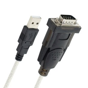 넥시 USB to RS232 Seial 케이블 NX-UC232 NX215, 1개, 1.8m