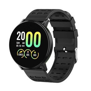 GHSHOP 스마트 시계 손목 시계 라운드 터치 스크린 Smartwatch 앉아있는 알림