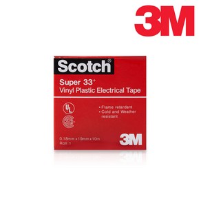 3M 33 전기절연용 비닐테이프 19mm x 10M