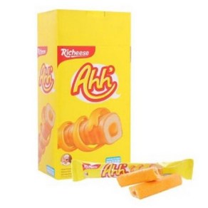 Ahh RICHEESE 스펀지 케이크 90 g 10개 x 1 박스, 90g, 1박스