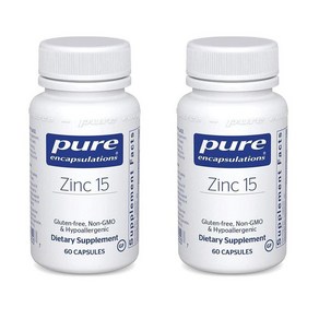 Pure Encapsulations Zinc Picolinate 30mg 퓨어 인캡슐레이션스 아연 30