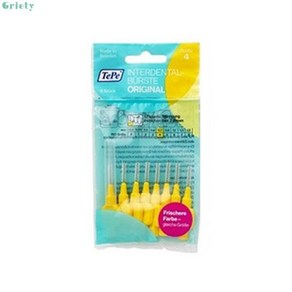 (테페)Tepe 테페 치간칫솔 i자형 치간칫솔(8P) 0.7mm - 8P (0.7mm노랑)