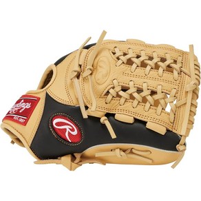 롤링스 Rawlings 올라운드 오른손잡이 야구 글러브 11.25/11.75 인치(카멜/블랙) GRXASPLN55, 카멜, 1개