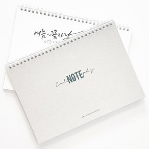 캘리그라피 스프링 연습노트 붓펜 드로잉 스케치 연습장