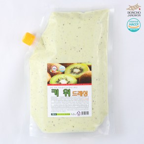 텃밭 본초소스 키위드레싱 1.2kg 키위소스 샐러드소스, 1개