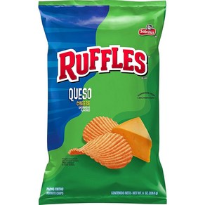 [미국직배송]러플스 치즈맛 포테이토 칩 Ruffles Queso Flavored Chips