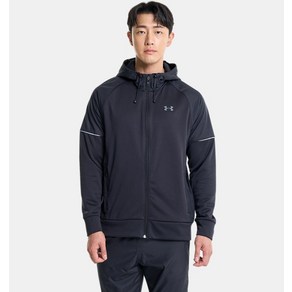 [언더아머 본사]남성 UA Amou Fleece 스톰 풀집 후디1373781-001