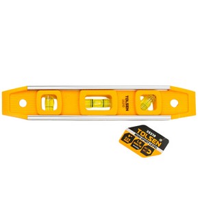 툴센 9인치 휴대용 수평계 수평기 자석 수평자 수평대 수평, 1개