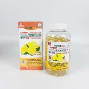 네이처365 감마리놀 렌산 달맞이꽃종자유 - NATURE365 GAMMARINOL LENSIC EVENING PRIMROSE OIL, 1개, 365정