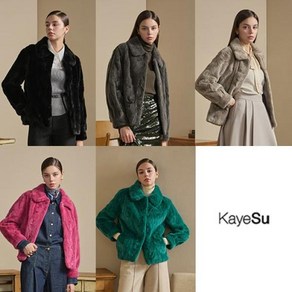 [Kayesu] 케이수 24FW NEW+ 타임리스 밍크 스탠카라 자켓