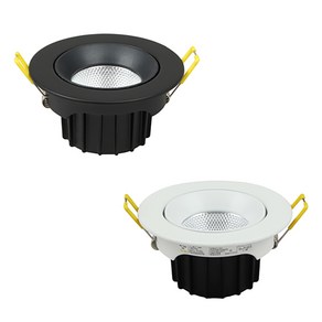 DS 에코 초이스 4인치 일체형 COB 매입등 LED 12w, 주광색, 화이트, 1개