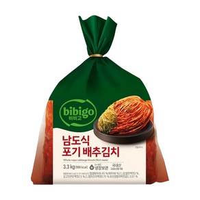 CJ 비비고 포기 배추김치, 3.3kg, 3개