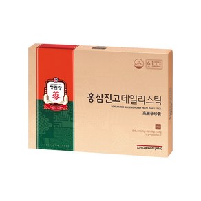 쇼핑백증정정관장홍삼진고 데일리스틱 10gx20포 1박스