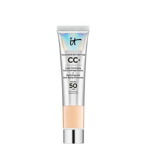 IT Cosmetics 잇코스매틱 유얼 스킨 But 베터 CC+ 크림 SPF50 12ml 미디엄, 1개