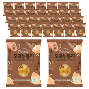 미식백과 오곡 누룽지 60g 개별포장, 30개