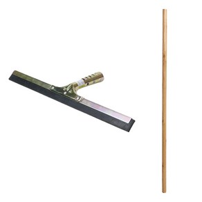 크린메이트 바닥물기제거 고무날 75cm 코팅목봉 150cm 세트, 1개