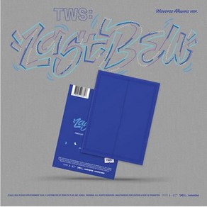 개봉앨범 포토카드 없음  투어스 (TWS) - 1st Single Last Bell (Wevese Albums ve.)