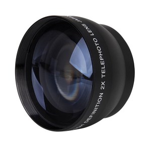 Nikon New52mm 1855mm 55200mm 렌즈 카메라에 대 한 2 배 확대 망원 AFS, 1개