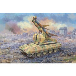 (TRU09586) 트럼페터 1/35 E-100 Flakpanze w/Flakakete Rheintoche I, 1개