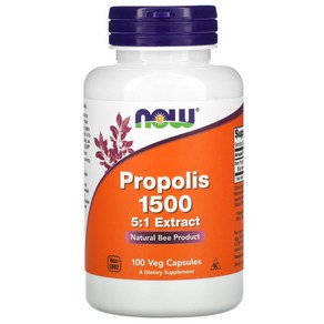 나우푸드 Propolis 프로폴리스 1500 100베지캡슐