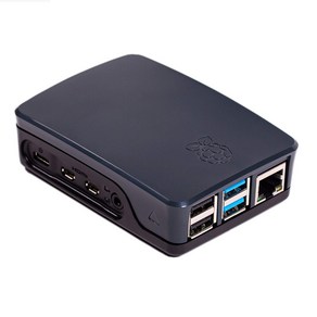 Raspbey Pi 4 Case - Black/Gey 라즈베리파이 4 케이스 - 블랙/그레이, RPI4-CASE-BG,Raspbey Pi Pi, 1개