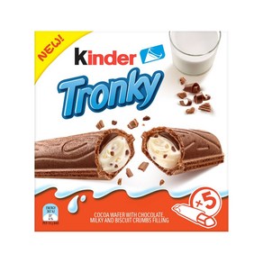 킨더 트롱키 크리미 초콜릿 와퍼 비스켓 5개입 Kinde Tonky Ceamy Chocolate Wafe Biscuit, 1개