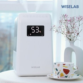 와이즈랩 가열식 가습기 복합식 대용량 6L 살균 WIL-HUM01-WT