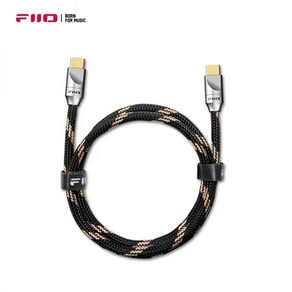 FiiO LTTC5 USB 실버 도금 순수 쿠퍼 디지털 오디오 C타입 to 케이블, LT-TC5S 10CM, LT-TC5S 10CM