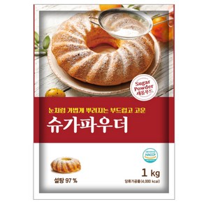 새롬푸드 슈가파우더, 1개, 1kg