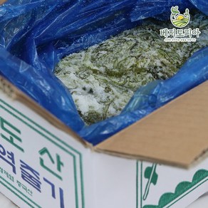 베지토피아 100% 국내산 완도 염장 미역줄기 5kg 10kg [베지토피아]