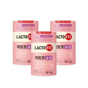 종근당건강 락토핏 슬림 60포 3개, 120g