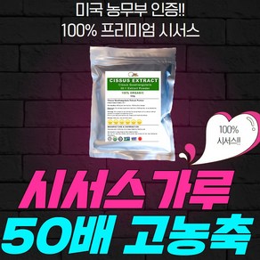 SMC헬스케어 시서스가루 50배 고농축 분말 100g 미국농무성인증