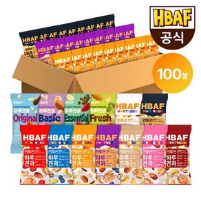 HBAF 먼투썬 하루견과 100봉 13종, [0011]먼투썬 하루견과 오리지널 100봉, 100개