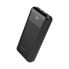 쿨린 고속충전 대용량 보조배터리 20000mAh 22.5W CL322, 블랙, CL-322