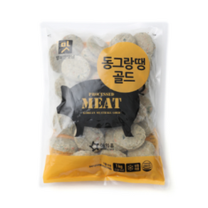 아워홈 행복한맛남 동그랑땡골드 국산돼지고기, 1개, 1kg