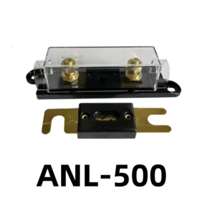 퓨즈 소켓 단자대 유리관 휴즈 전자 부품 ANL-500 거치대 볼트 온 홀더 퓨즈가 있는 링크 AMP 40A 60A 70A 80A 100A 200A 250A 300A, [03] ANL Fuse 175A (5PCS), 1개