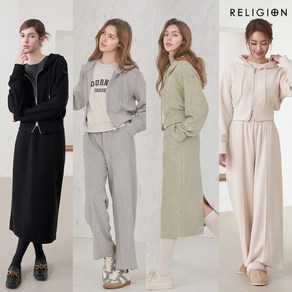 [RELIGION] 릴리전 24FW 여성 소프트 풀셋업 3종