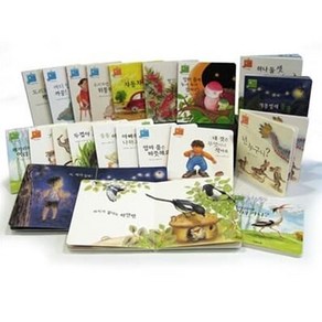 [전집] 우리 아기 놀이책 1~18권 세트(전18권)(보드북) : 쑥쑥 몸놀이(신체능력)6권+술술 말놀이(언어능력)6권+쏙쏙 배움놀이(인지능력)6권 (총18권 구성입니다.), 다섯수레(전집)