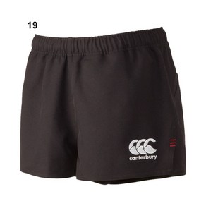 CANTERBURY (캔터베리) 럭비 반바지 RG26010-19 숏팬츠 하프팬츠 MENS 스탠다드 타입 반바지 블랙