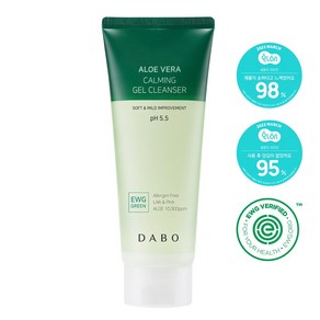 다보 약산성 알로에 베라 카밍 젤 클렌저(전성분 EWG 그린 등급) 150ml, 1개