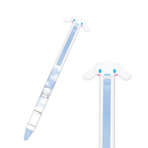 산리오 마스코트 볼펜 0.5 시나모롤(121534), 1개, 블루