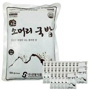 선봉식품 소머리국밥 600g 1박스(25개입), 25개