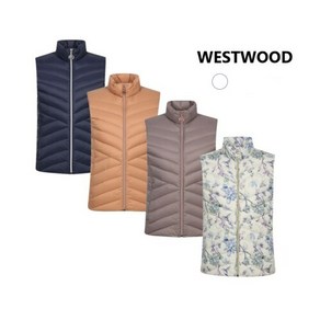 웨스트우드 WESTWOOD 베이직한 디자인의 여성 경량 덕 다운 베스트 패딩 조끼 WM4WCDV622