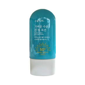 식물나라 산소수 라이트 선 젤 로션 60ml 1+1, 4개