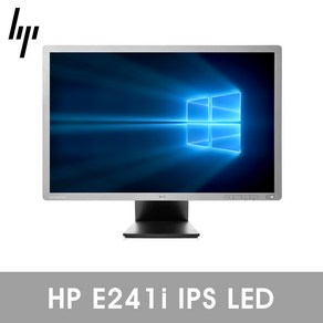 HP 24인치 모니터 E241i IPS LED 16 : 10 와이드 모니터, 24인치모니터