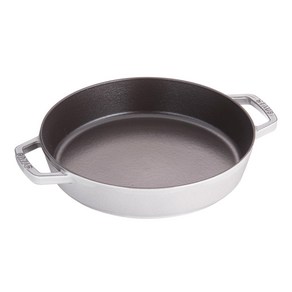 Staub 스토우부스토우부 라운드 양손 후라이팬 40511-726 26cmGR 프로ㅡ221305, Staub 스토우부스토우부 라운드 양손 후라이팬 405, 1개